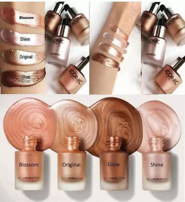 Jollity Shine , Blossom , Original , Glow Iconic Highlighter New Edition  Highlighter(Multicolor)