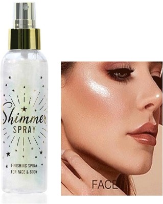 THTC Liquid Highlighter Makeup Spray Highlighter(silver)