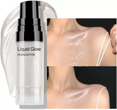 Jiwoo Korean Illuminating Glow Liquid Highlighter For Face  Highlighter(silver)