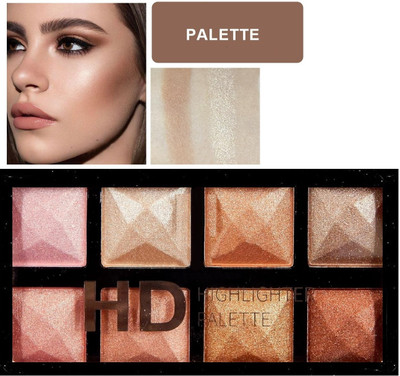 Vyomiris Highlight your Inner Glow Ultra-fine Lightweight Buildable Coverage Highlighter(Multicolur)