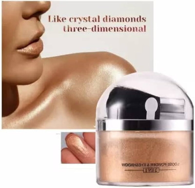 YAWI SHIMMRY FACE AND BODY HIGHLIGHTER WITH NON STICKY MAKEUP LOOK FOR WOMAN Highlighter(GOLD)
