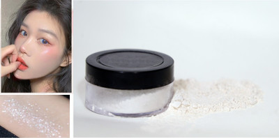 Amaryllis Glow Ultra Pigment Easyblend Texture Longwear Illuminating  Highlighter(Silver)