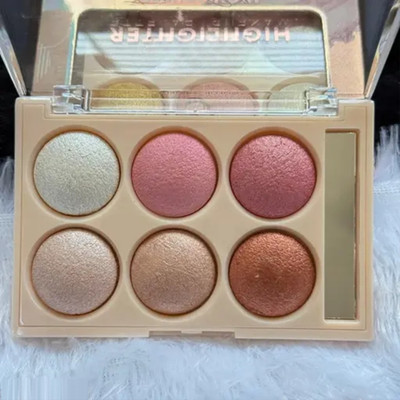 AEPRUY Baked Highlighter Palette for Every Occasion Highlighter(Multicolor)