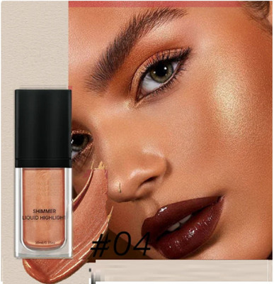 GABBU Waterproof Long-Lasting, Brightens Face Complexion Illuminator Highlighters Highlighter(rose gold)