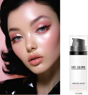 AFARAXIA new Silver Shimmer liqued Face Shiner  Highlighter(sliver)