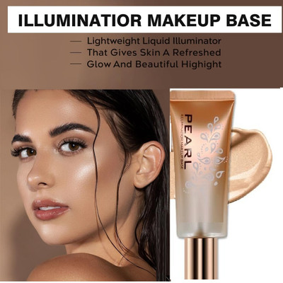 THTC 2 IN 1 PRIMER + HIGHLIGHTER PEARL Highlighter(GOLD)