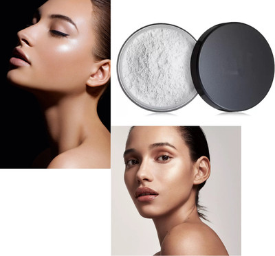 Herrlich NEW BEST SILVER HIGHLIGHTER LOOSE POWDER COLOR CHANGING HIGHLIGHTER Highlighter(SILVER)