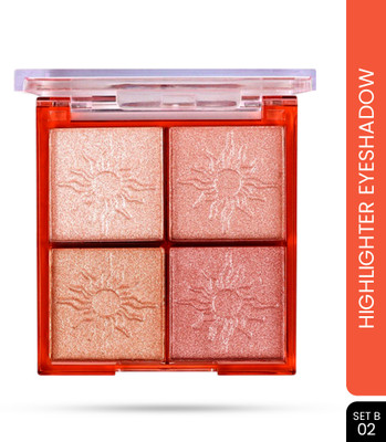 Seven Seas Pearl Petal Eyeshadow Highlighter Shimmery Finish Highlighter(Multicolor)