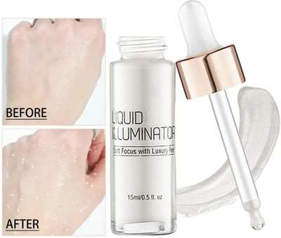 luzimaisa Korean Illuminator Face Highlighter Pearl White Highlighter(Snow White)