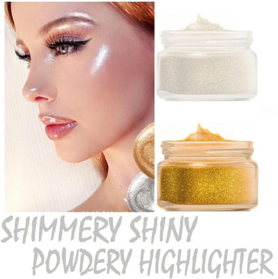 THTC COMBO OF MULTI PURPOSE SHIMMER GOLD & SILVER HIGHLIGHTER Highlighter(SILVER, GOLD)