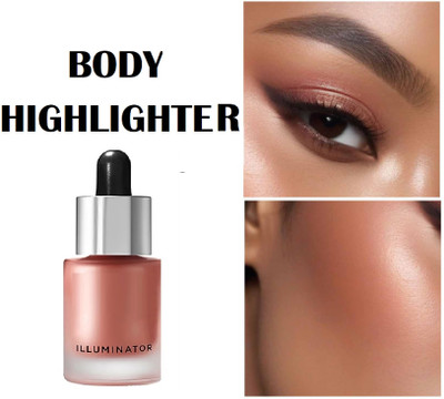 Vyomiris Illuminator - Liquid Highlighting Drops for a Radiant Glow Highlighter(PINK)