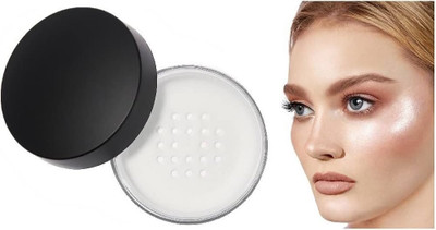HUZURLU Shimmery shiny powdery face & body highlighter powder  Highlighter(White)