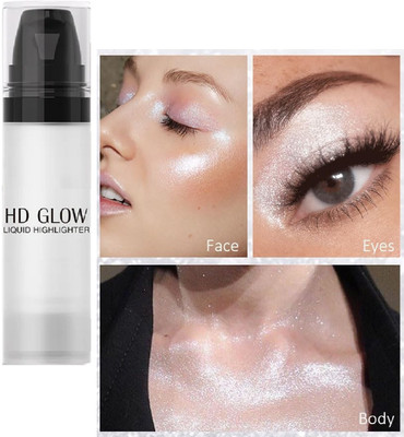 Latixmat High Light Shimmering Body Highlighter Makeup Glitter Highlighter(WHITE)