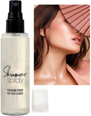 ADJD LIQUID SPRY BODY & HAIR HIGHLIGHTER GOLD SHINY SILVER HIGHLIGHTER Highlighter(GOLD SHINY SILVER)