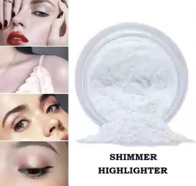 AMOSFIA PROFESSIONAL SHINY SILVER HIGHLIGHTER BEST FOR FACE Highlighter(Silver)