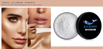 BLUEMERMAID BEST COLOR CHANGING SILVER HIGHLIGHTER FOR PERFECT MAKEUP Highlighter(SILVER)