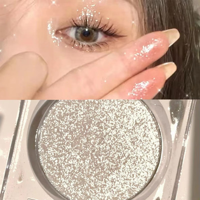 THTC High Gloss Face Highlighting Powder  Highlighter(Off white)