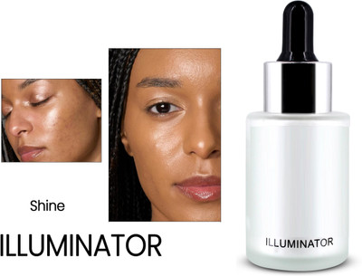 Herrlich Illuminator Liquid Highlighter Drop & Glow Liquid Highlighter For Face Makeup Highlighter(White)