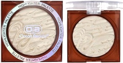 OCEAN BEAUTY Professional HD Makeup Cream Highlighter Palette For Face & Body Girls & Women Highlighter(Cream)