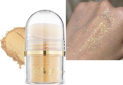 GULGLOW99 Intense Pigmentation Body & Face Shimmer  Highlighter(GOLDEN)
