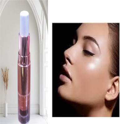 Luipui highlighter stick crayon form stick amazing long lasting latest for womans Highlighter(copper color)