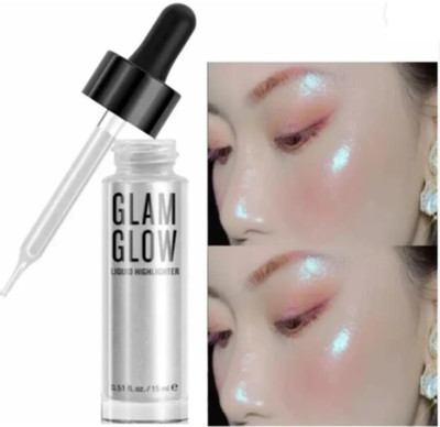AFARAXIA Highlighter Smooth Shimmer Glow Body Bronzer Smoky Spray  Highlighter(Gold)