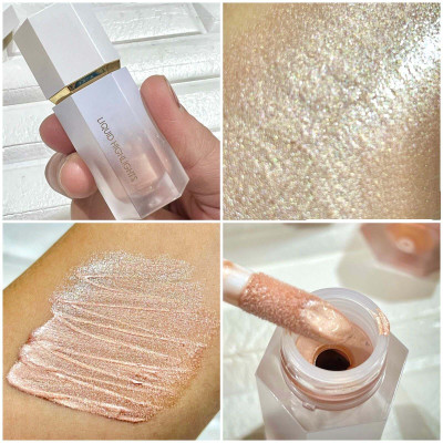 GFSU - GO FOR SOMETHING UNIQUE Liquid Highlighter Makeup Shimmer Rose gold Highlighter(Rose gold)