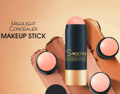 MYEONG Smooth Makeup Highlight Stick Highlighter(Creamy Pink)