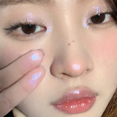HUZURLU Base Dewy Primer with Highlighter | Glowy Dewy Primer for Face Makeup pink bhem Highlighter(white pink)