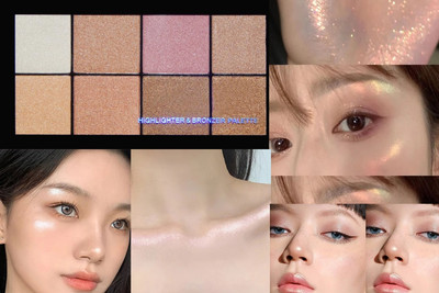 Latixmat Diamond Dust Shimmery Shiny Face Makeup  Highlighter(MULTI COLOR)