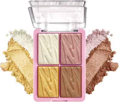 Latixmat Radiant Pigmented Shimmer Brick  Highlighter(Multicolor)