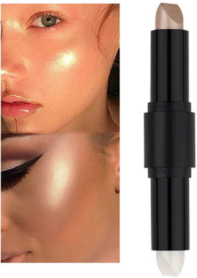 JANOST Blendable Creamy Brighten Makeup Cream Shimmer Highlighter Stick  Highlighter(Multicolor)