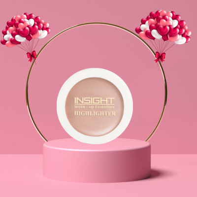 Insight Metallic Glitter Makeup Highlighter For Instant Bright Look (02) Highlighter(Moonstone Bliss)