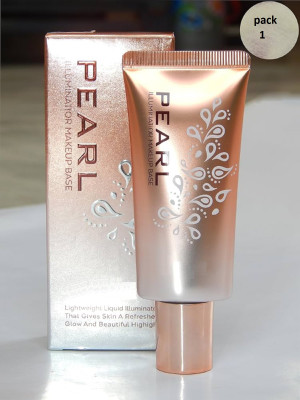 Maryville NEW BEST FACE MAKEUP LIQUID HIGHLIGHTER EASY TO USE PACK OF 1 Highlighter(SILVER GOLDEN)