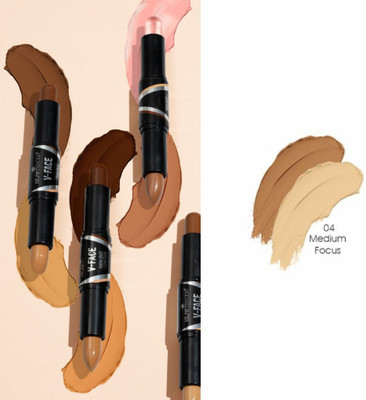 Hilary Rhoda HR V-Face Highlighter + Contour Panstick Highlighter(Shade 04)