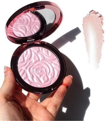 Arcanuy Powder Glow Finish Rose  Highlighter(rose gold)