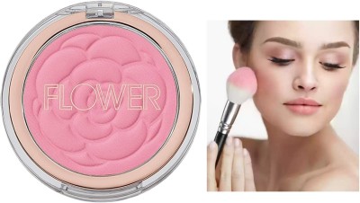 Jiwoo Powder Blush blends on smooth and silky Highlighter(pink)