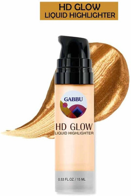GABBU Easy to Blend with Natural Finish Highlighter For Women. Highlighter(GOLD)