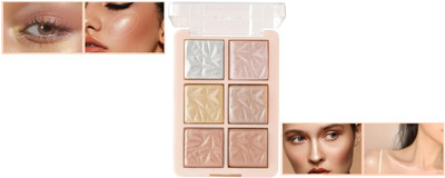 nn highlighter semi shimmer new easy to use perfect look pack of 1 Highlighter(multi color)