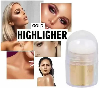 Jiwoo HIGHLIGHTER CONTOUR POWDER Highlighter(gold)