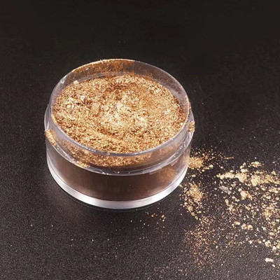 REIMICHI SHIMMER LOOSE GOLD SHIMMERY SHINY FACE MAKE UP HIGHLIGHTER Highlighter(GOLD)