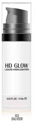 Neycare NEW LIQUID HD GLOW MAKEUP HIGHLIGHTER PACK OF 1 Highlighter(silver 02)