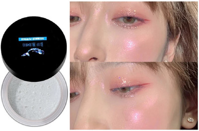 BLUEMERMAID COLOR CHANGING HIGHLIGHTER POWDER  Highlighter(PINK)