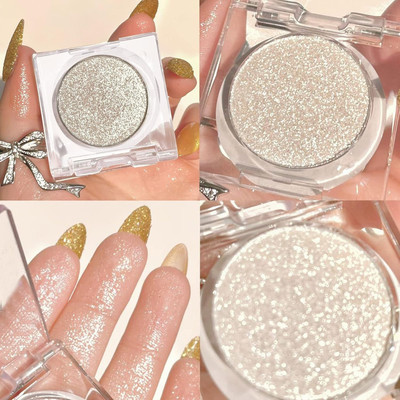 WOONGMI Korean Highlighter Ultra blendable  Highlighter(Silver)