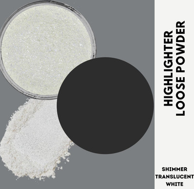 GFSU Smooth Setting Loose Powder Highlighter Waterproof(white)