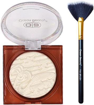 OCEAN BEAUTY Makeup Bronzer Highlighter And Blusher Palette Kit For Face Body Girls Women Highlighter(HD Face Glitter Mini Shimmer Powder Blush Contour Brick With Brush Combo Set) OCEAN BEAUTY Makeup Bronzer Highlighter And Blusher Palette Kit For Face Body Girls Women Highlighter(HD Face Glitter Mini Shimmer Powder Blush Contour Brick With Brush Combo Set)
