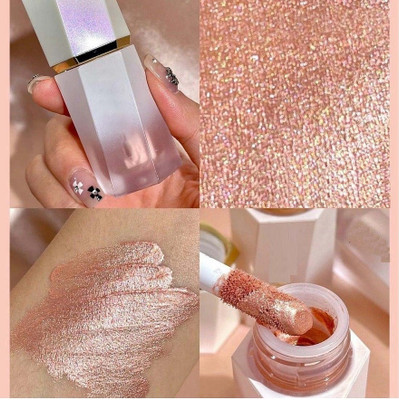 THTC Liquid Highlighter White Highlighter ROSE GOLD Highlighter(ROSE GOLD)