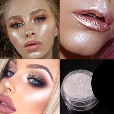 LILLYAMOR New Highlighter Palette Highlighters Makeup Highlighter(SILVER)