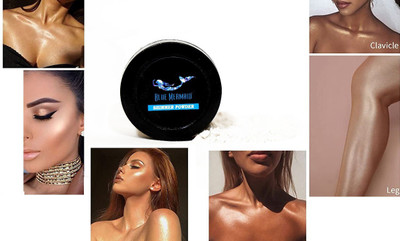 BLUEMERMAID FACE MAKEUP COLOR CHANGING GOLD HIGHLIGHTER Highlighter(GOLD)