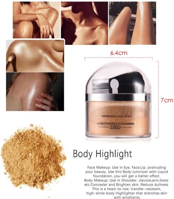 Emijun Gold Shimmer 2in1  Highlighter(GOLD)